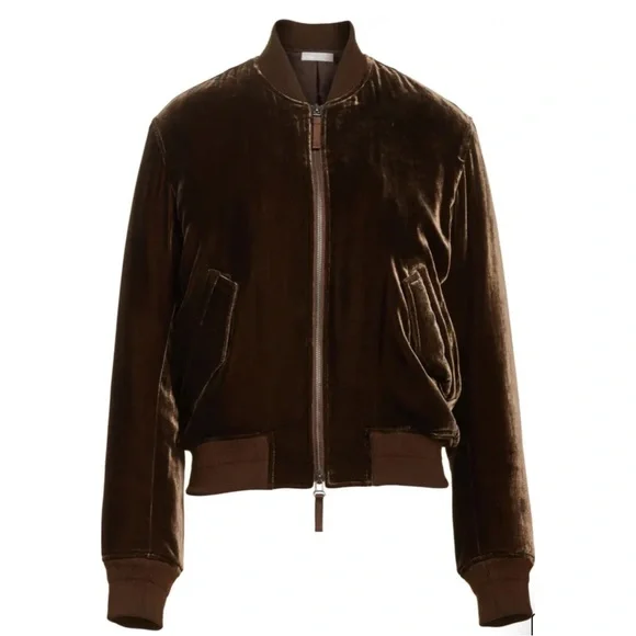 Vince Jackets Coats Vince Velvet Bomber Jacket Nwt Poshmark